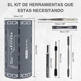 Kit de 128 piezas destornilladores